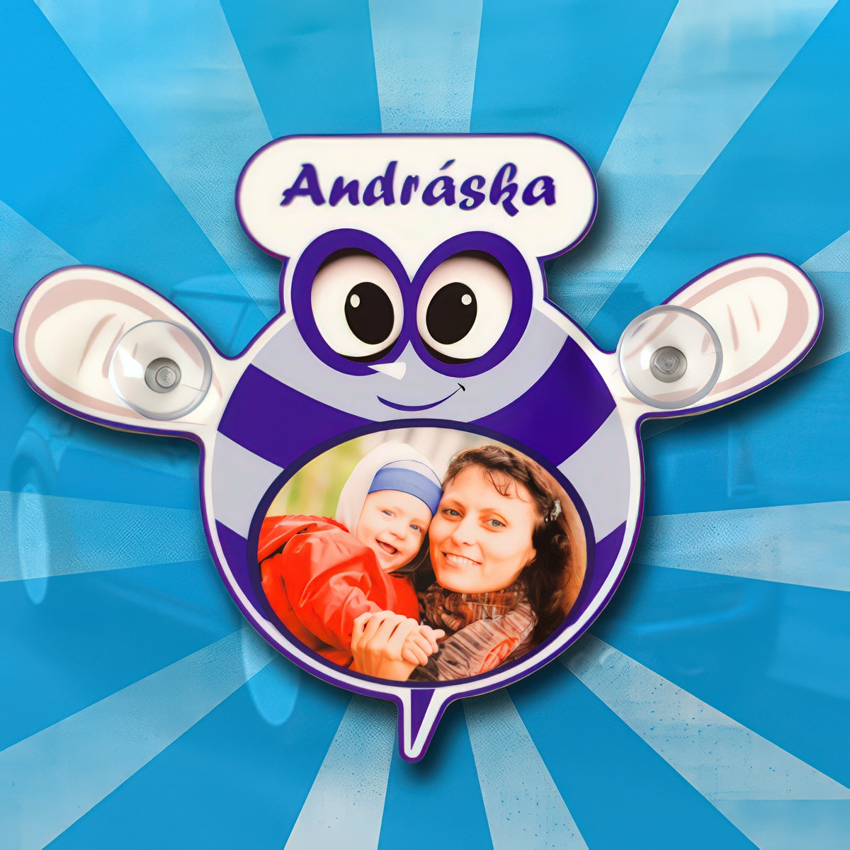 Baby on board tábla - kék