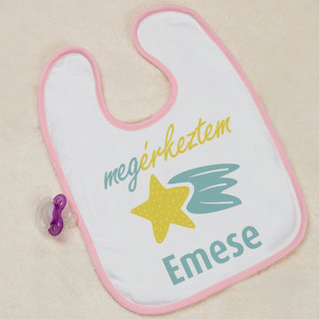 Egyedi bébi előke