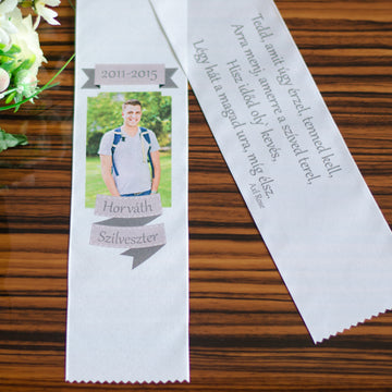 Fényképes ballagási szalag