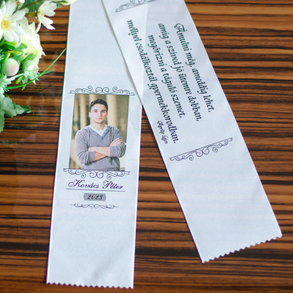 Fényképes ballagási szalag