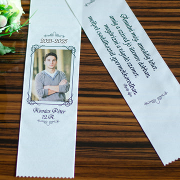 Fényképes ballagási szalag