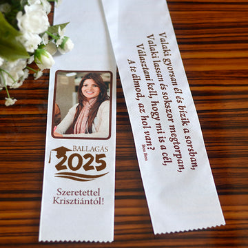 Fényképes ballagási szalag