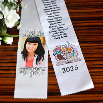 Fényképes ballagási szalag osztályoknak