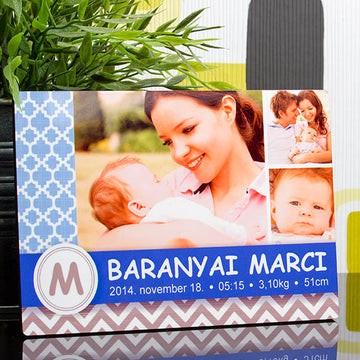 Megérkeztem fotópanel - kék