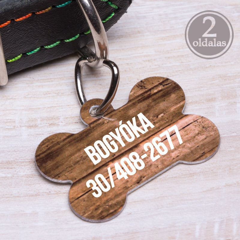 Egyedi fényképes kutyabiléta