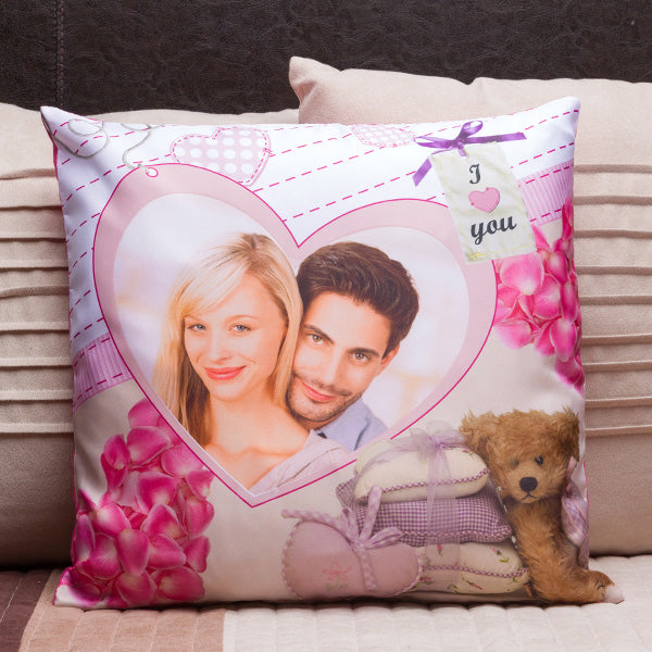 Fényképes macis kispárna