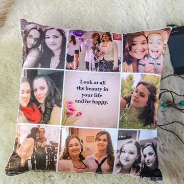 Egyedi fényképes kispárna