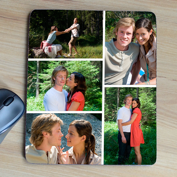 Családi egérpad 5 képpel, álló