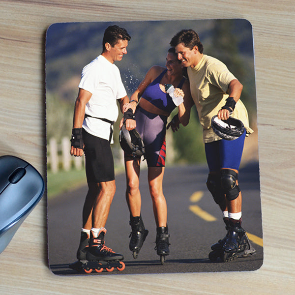 Egyedi fényképes egérpad 1 szabadon cserélhető fotóval, akár céges ajándéknak is saját logóval vagy képpel