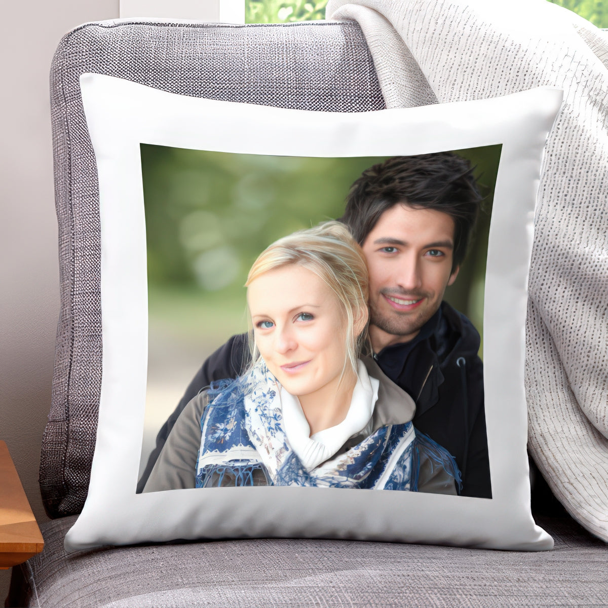 Fényképes kispárna nagy képpel