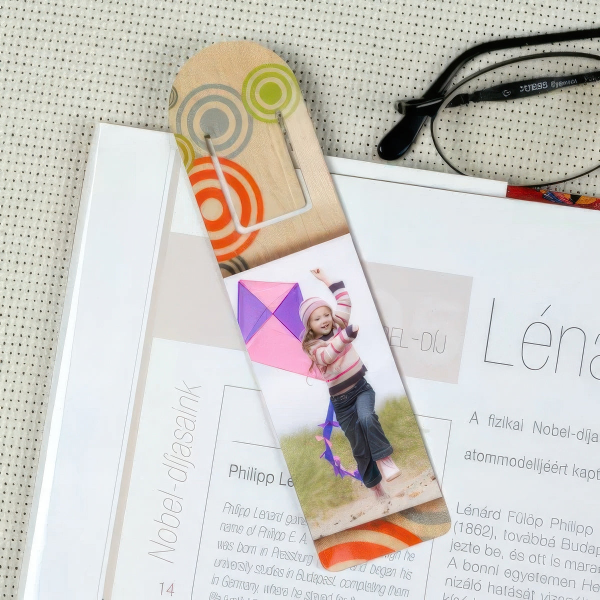 Fényképes könyvjelző