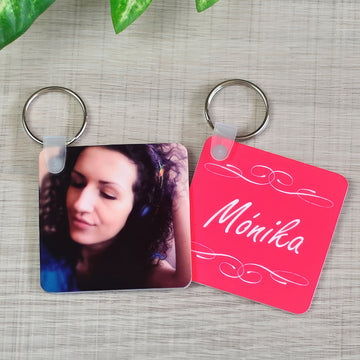 Fényképes kulcstartó