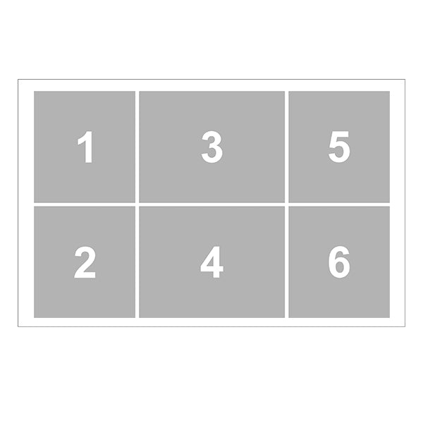 Fényképes fémdoboz 6 fotóval