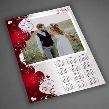 Fényképes falinaptár, A4