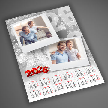 Fényképes falinaptár, A4