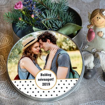 Fényképes fémdoboz