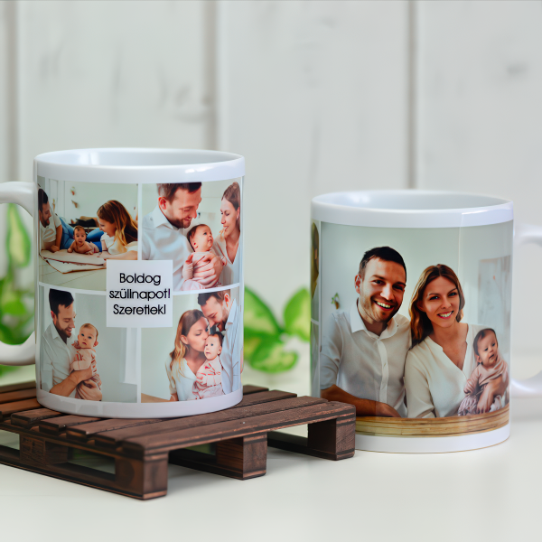 Fényképes bögre 5 képpel
