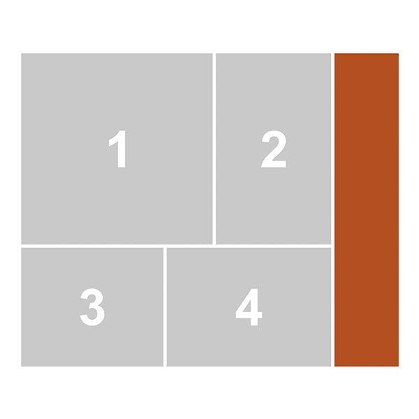 Fényképes egérpad 4 képpel