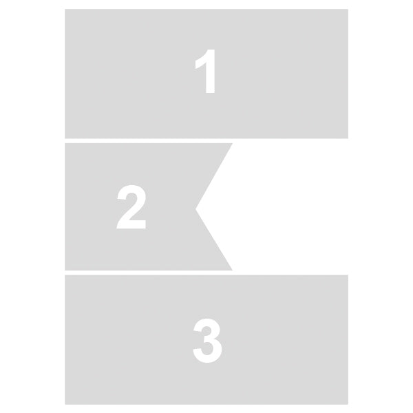 Fényképes fotópanel, 3 képpel