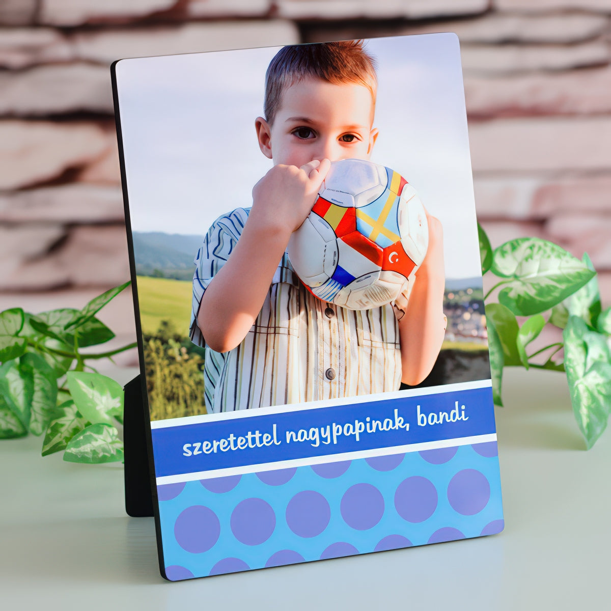 Pöttyös fotópanel