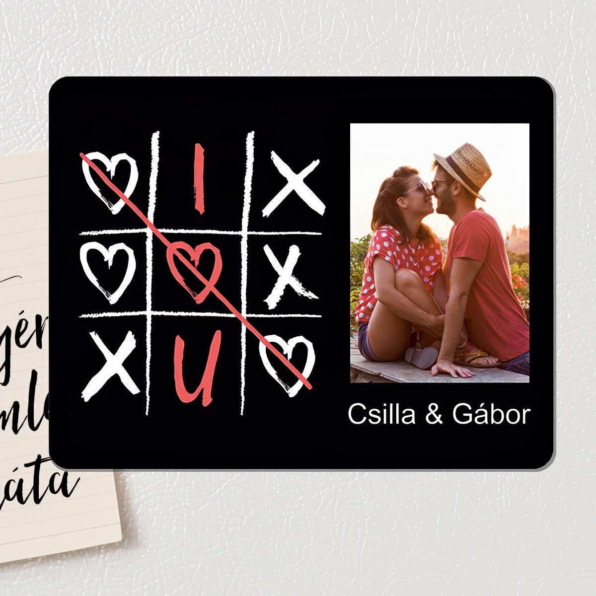 Fényképes hűtőmágnes