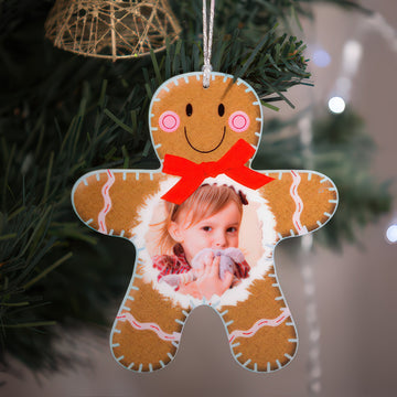 Fényképes karácsonyfadísz, Mézi