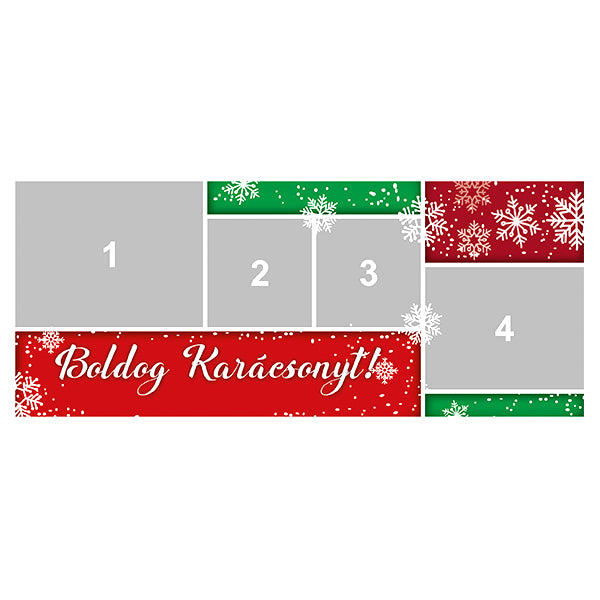 Fényképes karácsonyi bögre