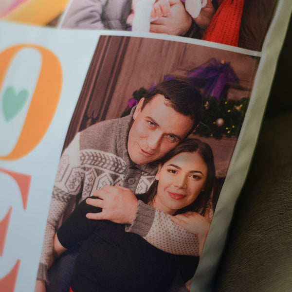 Egyedi fényképes kispárna 8 képpel