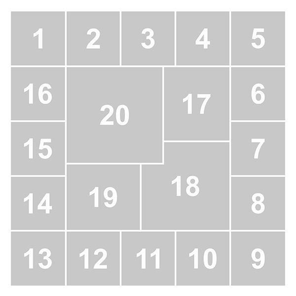 20 fényképes egyedi kispárna személyre szabott montázzsal, puha párnahuzattal, szabadon cserélhető képekkel, emlékekből összeállított különleges ajándék