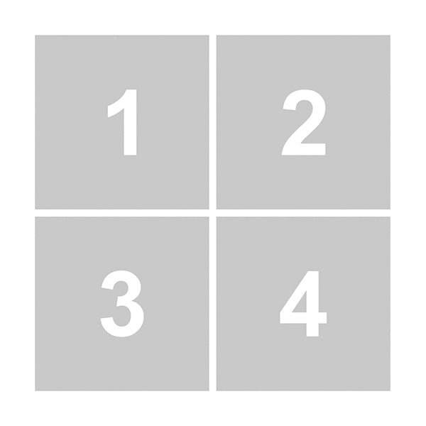 Fényképes poháralátét 4 képpel