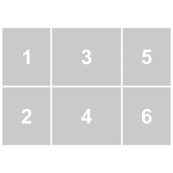 Fényképes puzzle - A4, 6 képpel, 96 db