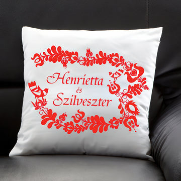 Magyar népmesés kispárna