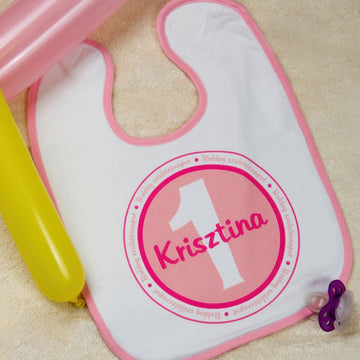 Szülinapos bébi előke